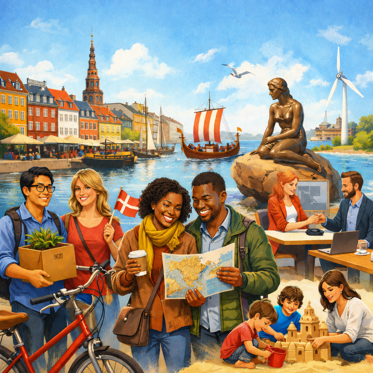 Psychotherapie und Coaching für Expats und Internationals in Dänemark, den Färöern und Grönland.